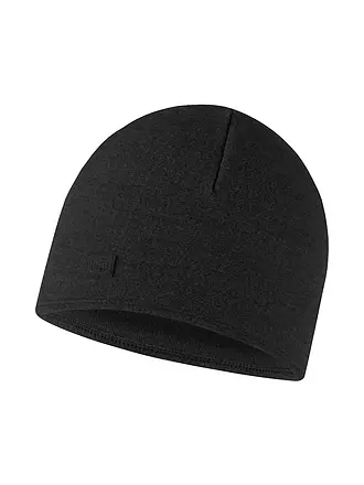 BUFF | Bonnet en laine mérinos | schwarz